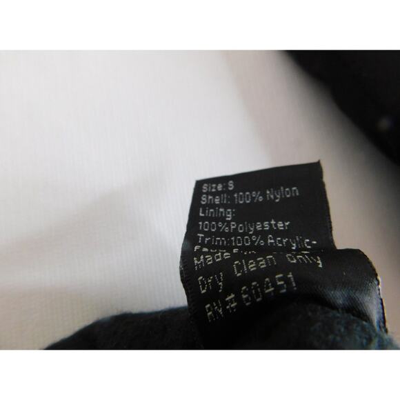 Surell Womens Black Faux Fur Trim Gloves Size Small New - Picture 5 of 7